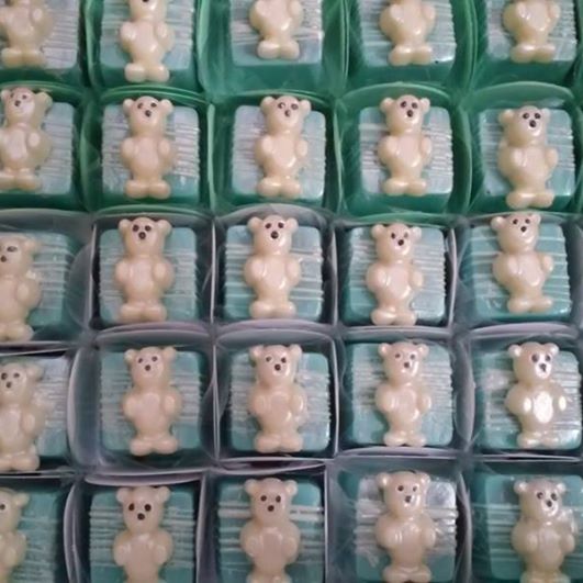 Praline zur Baby Party